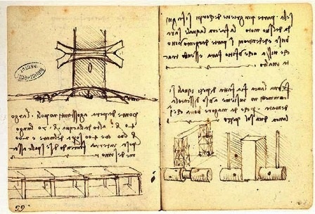 Cầu Sừng Vàng - “đứa con đẻ muộn” của danh họa Leonardo da Vinci - 3 Bản vẽ chiếc cầu của